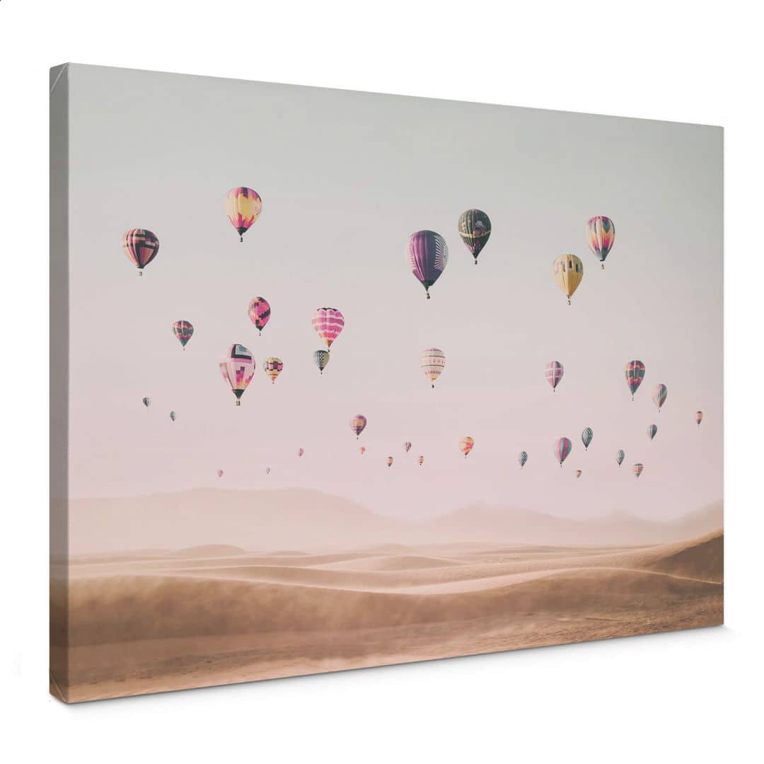 Kaeppel Leinwandbild Sisi & Seb - Heißluftballons