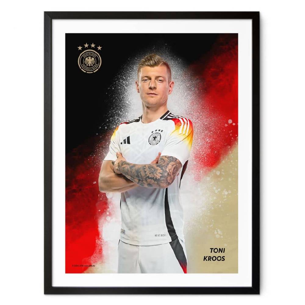 Kaeppel Poster, Wandbild DFB Kroos