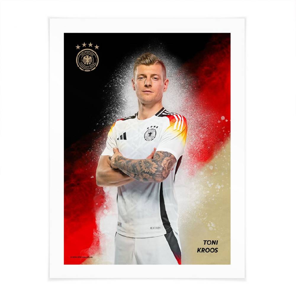 Kaeppel Poster, Wandbild DFB Kroos Riesige Ersparnisse