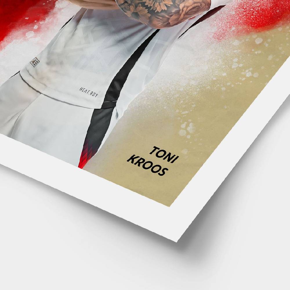 Kaeppel Poster, Wandbild DFB Kroos Riesige Ersparnisse