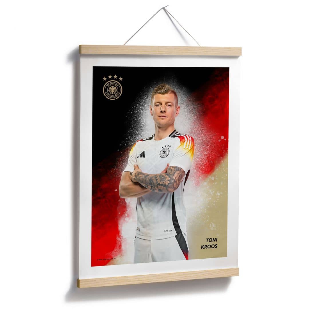 Kaeppel Poster, Wandbild DFB Kroos Riesige Ersparnisse