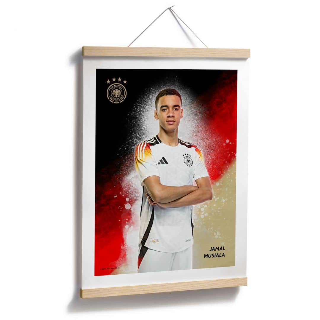 Kaeppel Poster, Wandbild DFB Musiala Letzte 2 Tage