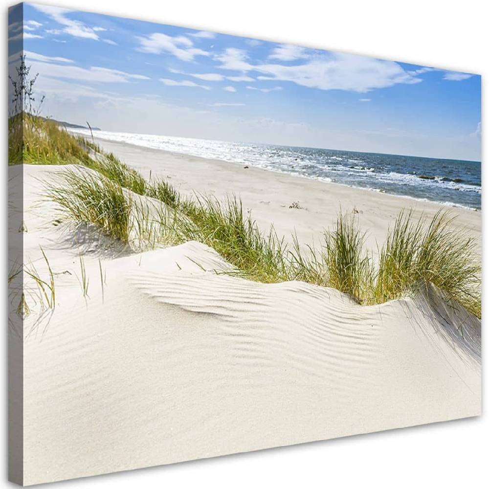 Kaeppel Leinwandbild, Meer Strand Landschaft