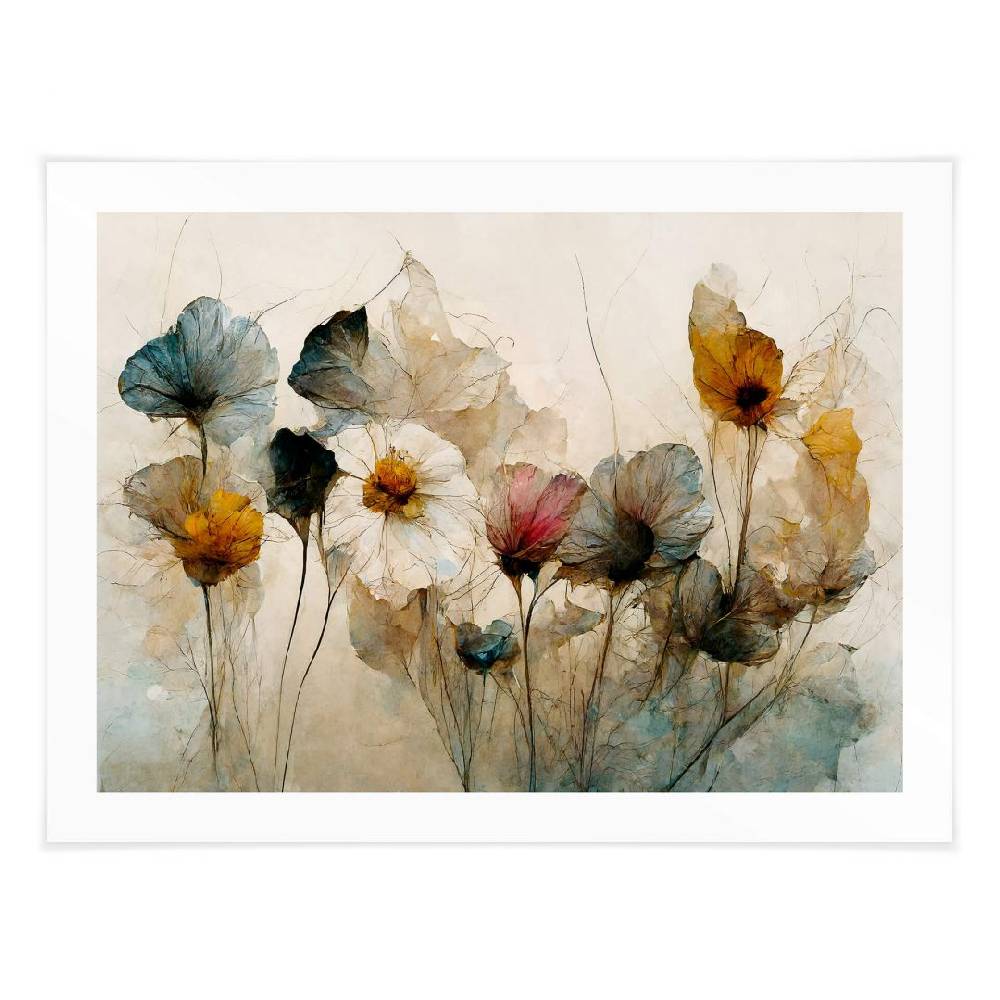 Kaeppel Poster Bouquet aus Trockenblumen - Treechild Discount Store für neue Produkte