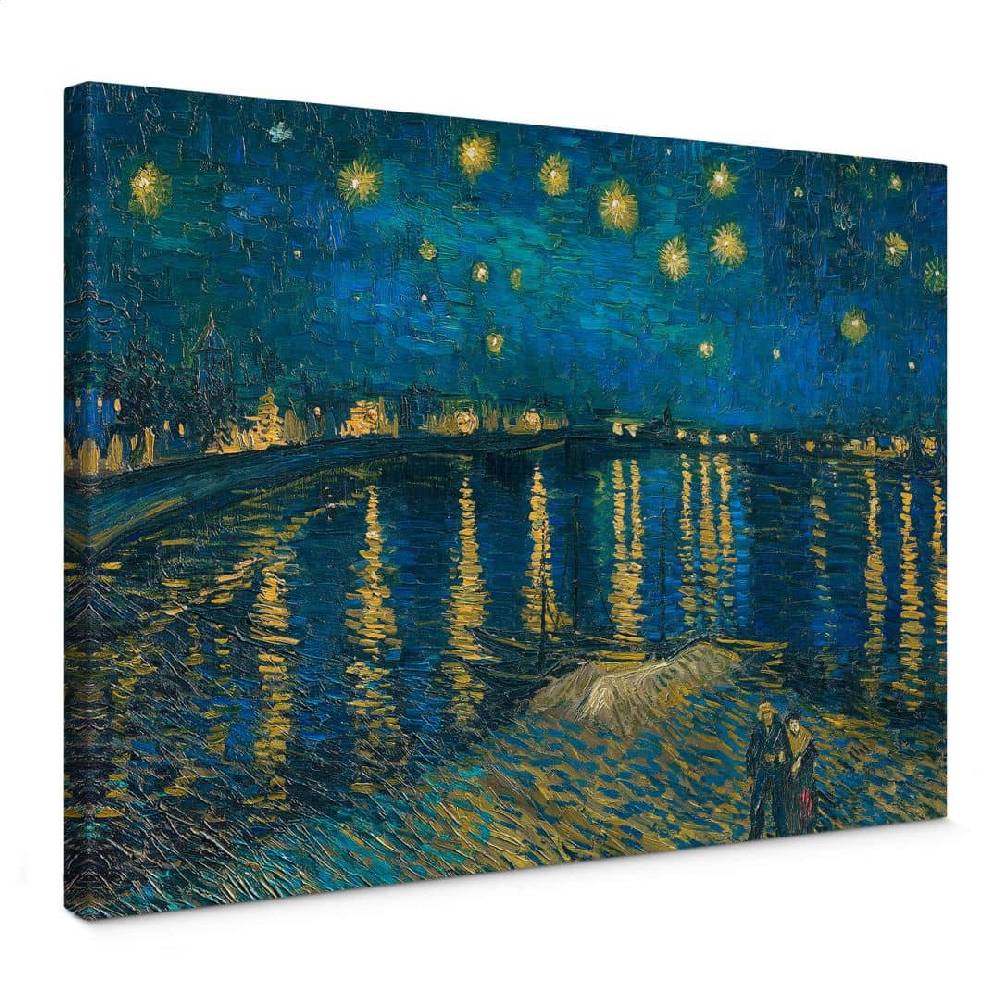 Kaeppel Leinwandbild van Gogh - Sternennacht 1888