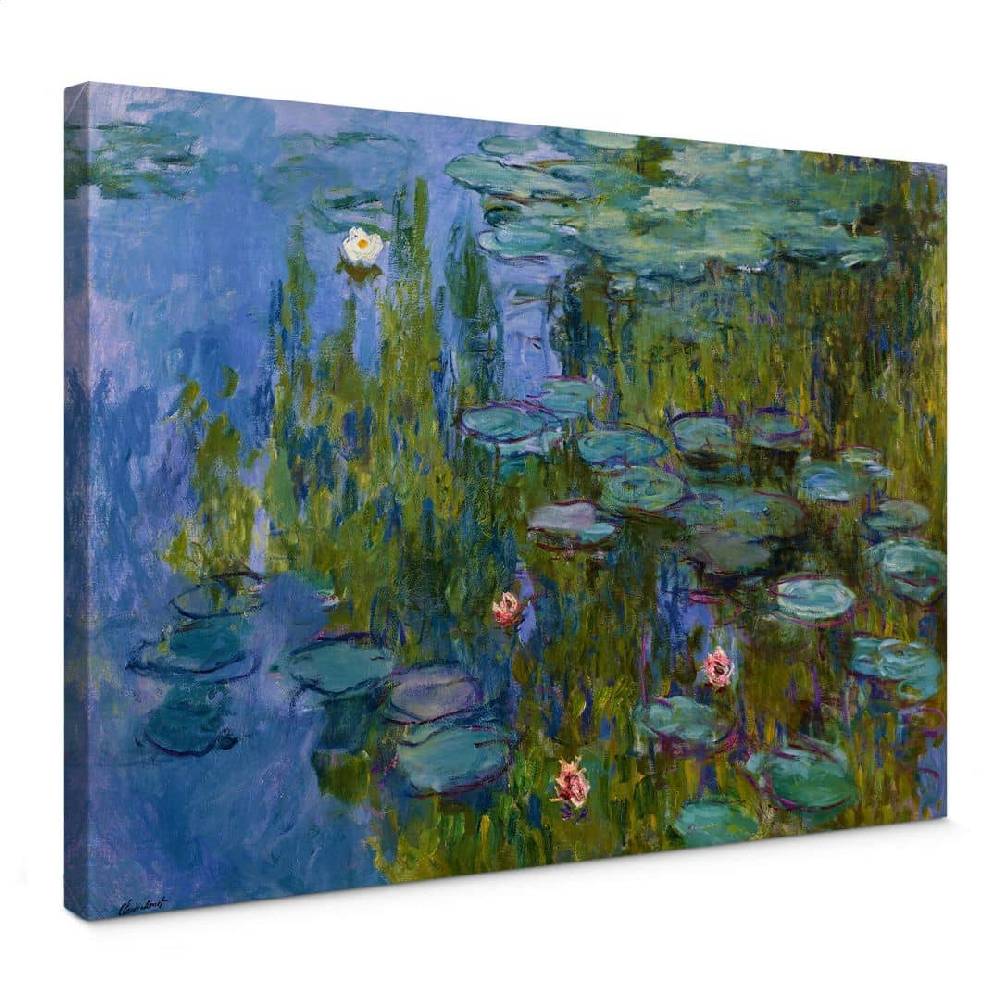 Kaeppel Leinwandbild Monet - Seerosen 1918