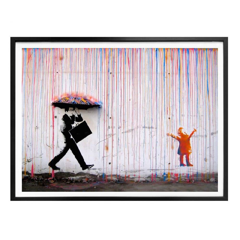 Kaeppel Poster Banksy - Coloured Rain