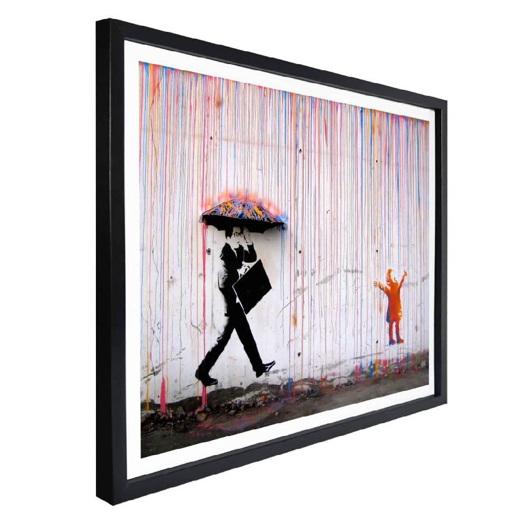 Kaeppel Poster Banksy - Coloured Rain Fabrikpreis