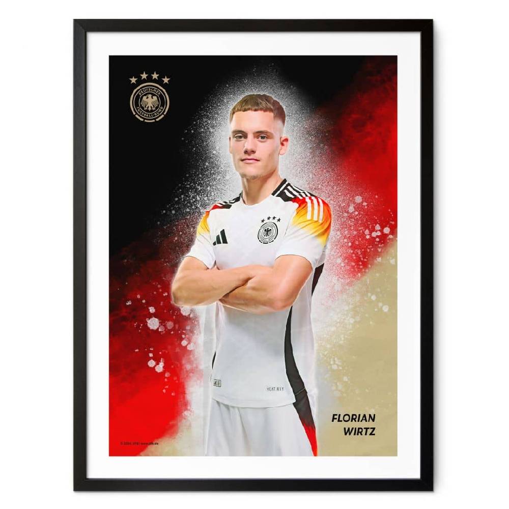 Kaeppel Poster, Wandbild DFB Wirtz