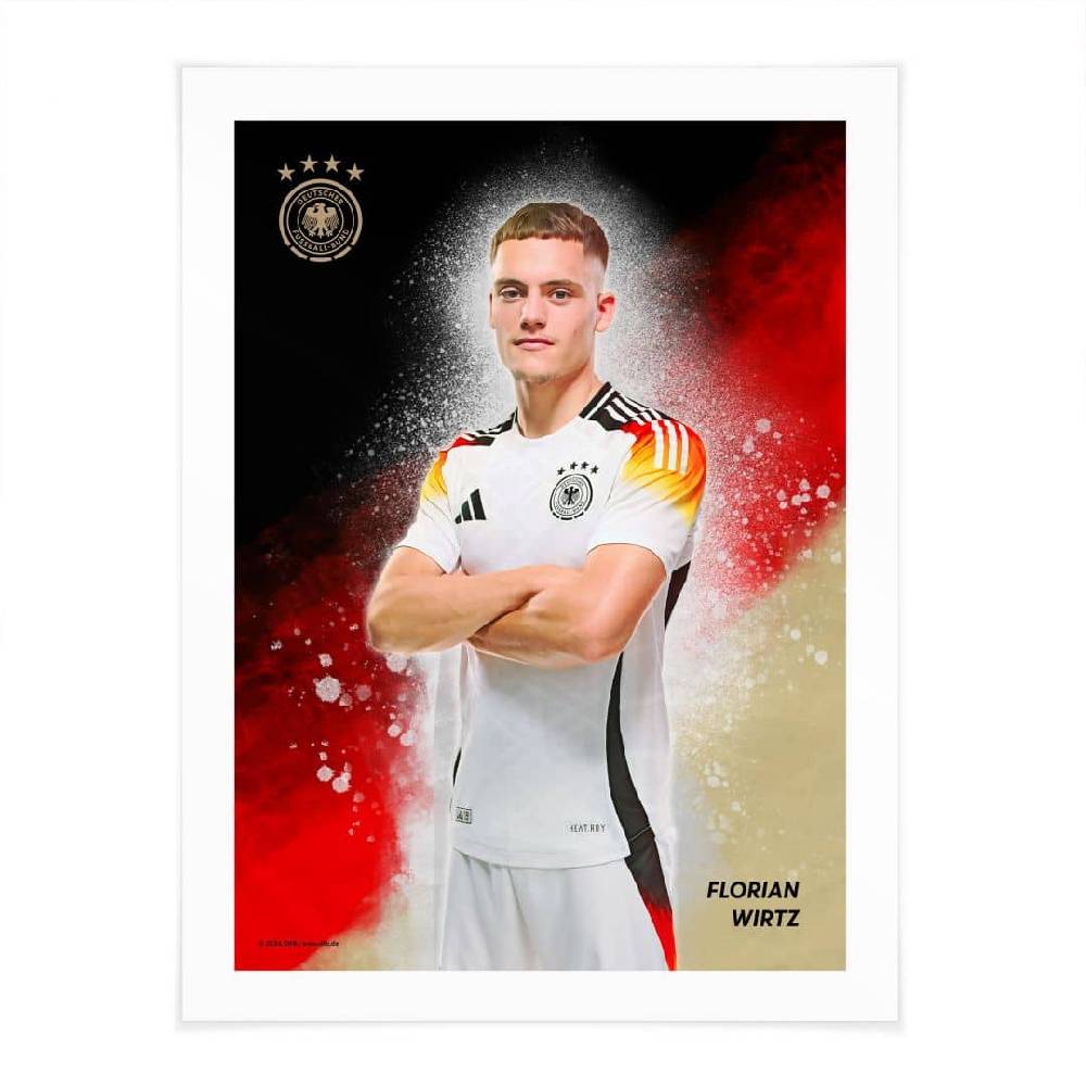 Kaeppel Poster, Wandbild DFB Wirtz Rabatt