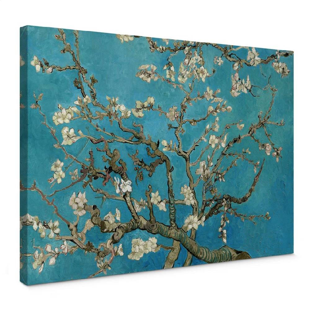 Kaeppel Leinwandbild van Gogh - Mandelblüte