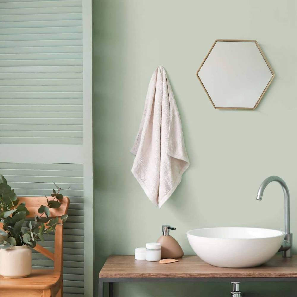 Kaeppel Grün Wandfarbe seidenmatt I Lovely Lime | Raumharmonie schaffend | THE COLOR KITCHEN Lagerräumung