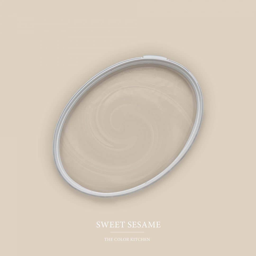 Kaeppel Beige Wandfarbe seidenmatt I Sweet Sesame | Raum öffnend und beruhigend | THE COLOR KITCHEN
