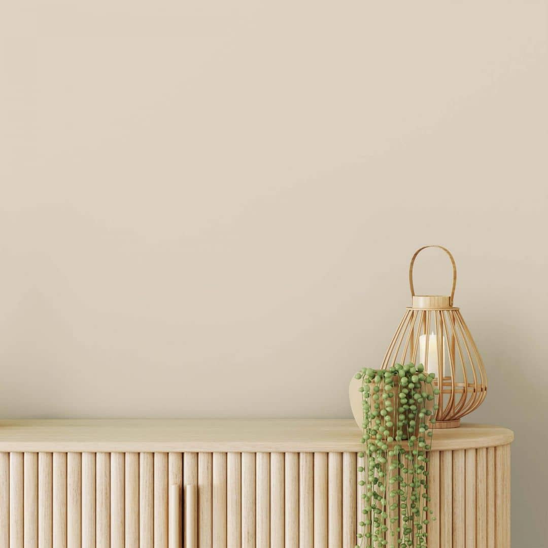 Kaeppel Beige Wandfarbe seidenmatt I Sweet Sesame | Raum öffnend und beruhigend | THE COLOR KITCHEN Heißer Verkauf