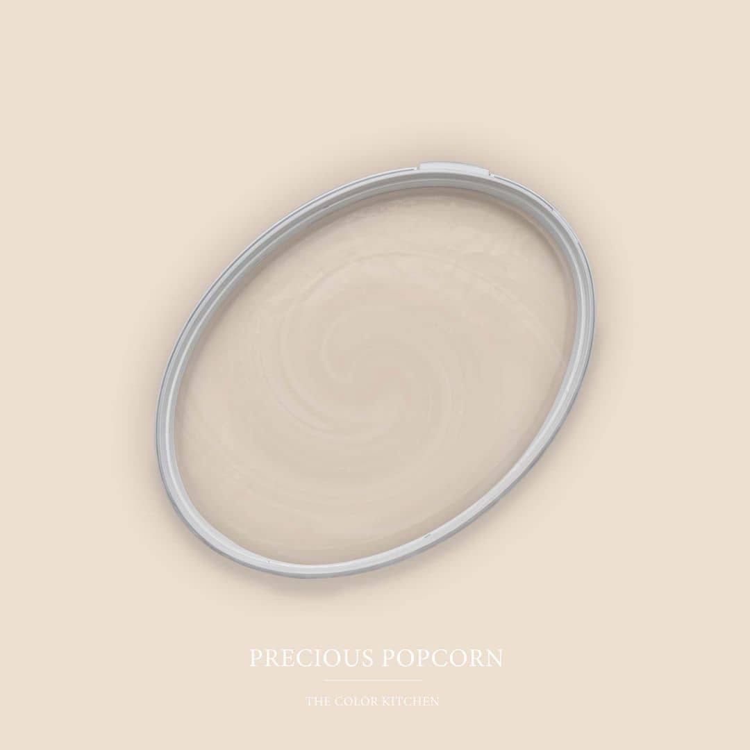 Kaeppel Beige Wandfarbe seidenmatt I Precious Popcorn | Raum öffnend und beruhigend | THE COLOR KITCHEN