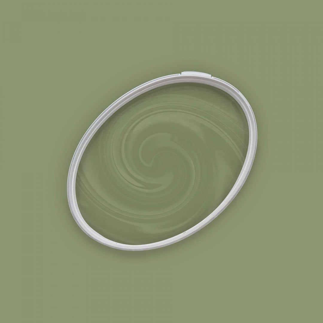 Kaeppel Grün Wandfarbe seidenmatt I Balmy Basil | Raumharmonie schaffend | THE COLOR KITCHEN