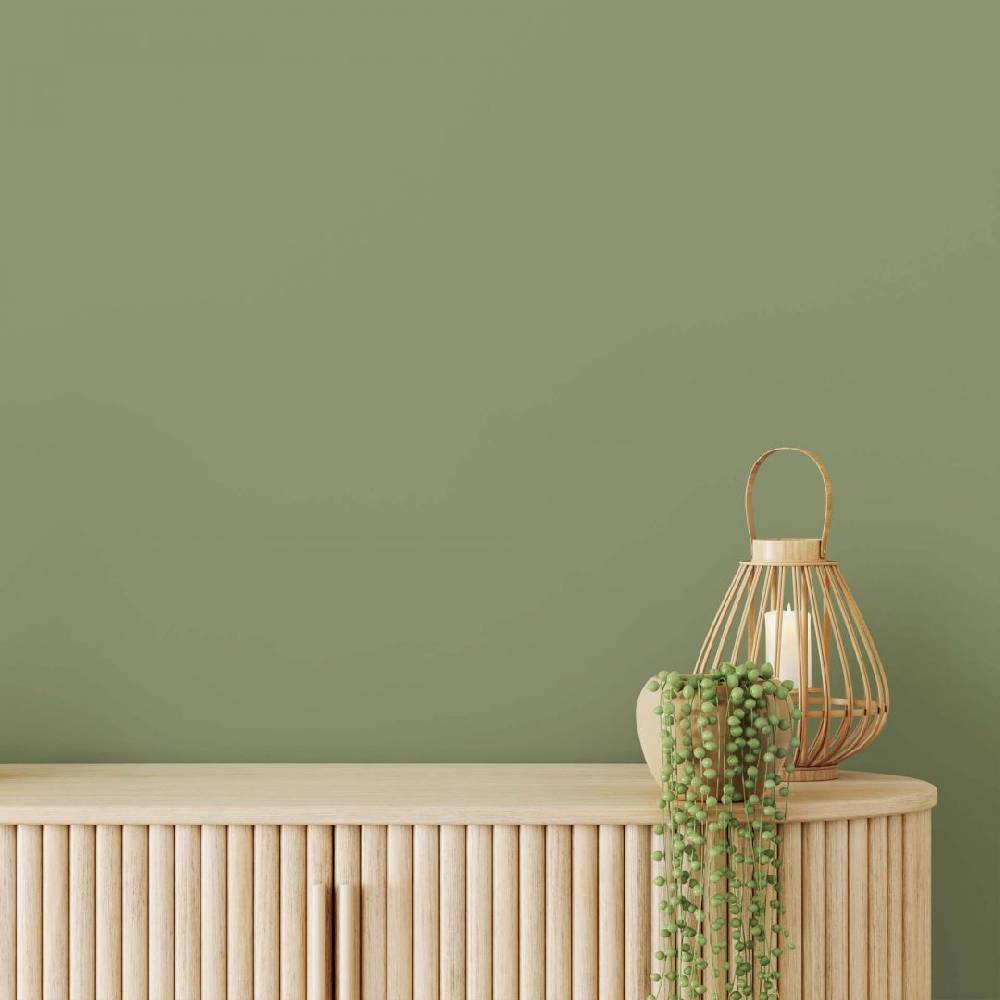 Kaeppel Grün Wandfarbe seidenmatt I Balmy Basil | Raumharmonie schaffend | THE COLOR KITCHEN Räumungsverkauf