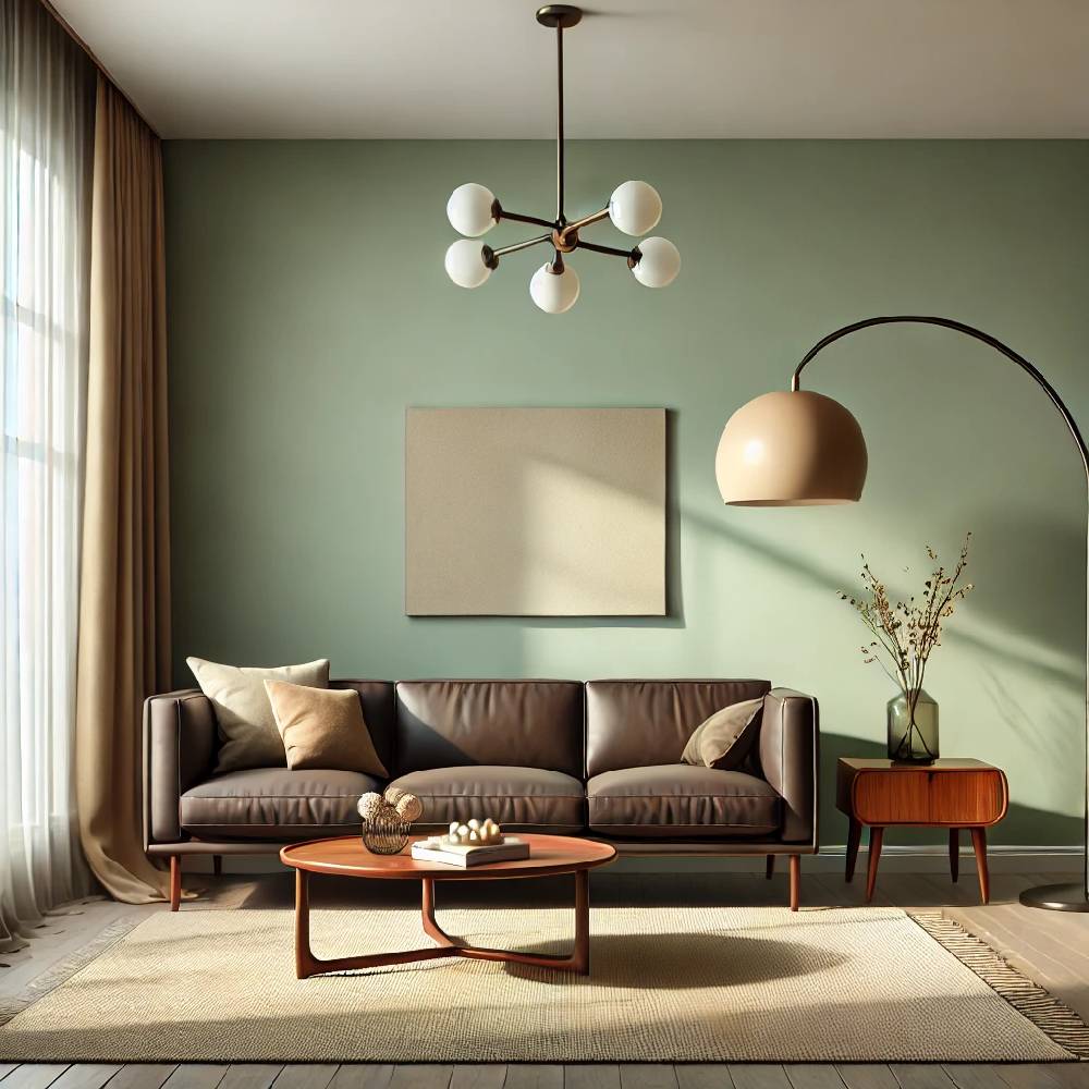 Kaeppel Grün Wandfarbe seidenmatt I Balmy Basil | Raumharmonie schaffend | THE COLOR KITCHEN Räumungsverkauf