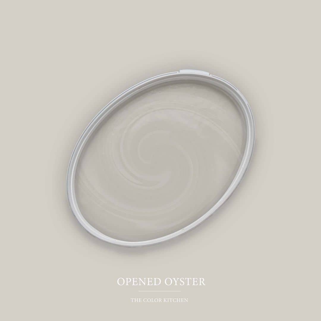 Kaeppel Taupe Wandfarbe seidenmatt I Opened Oyster | Atmosphäre zurückhaltender Eleganz schaffend | THE COLOR KITCHEN