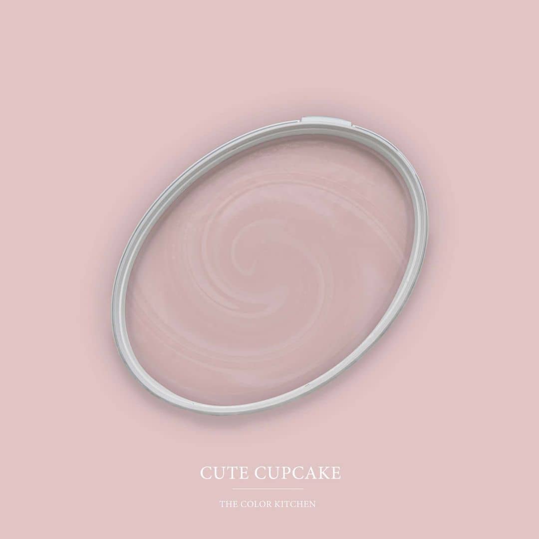Kaeppel Rosa Wandfarbe seidenmatt I Cute Cupcake | beruhigende und einladende Atmosphäre | THE COLOR KITCHEN