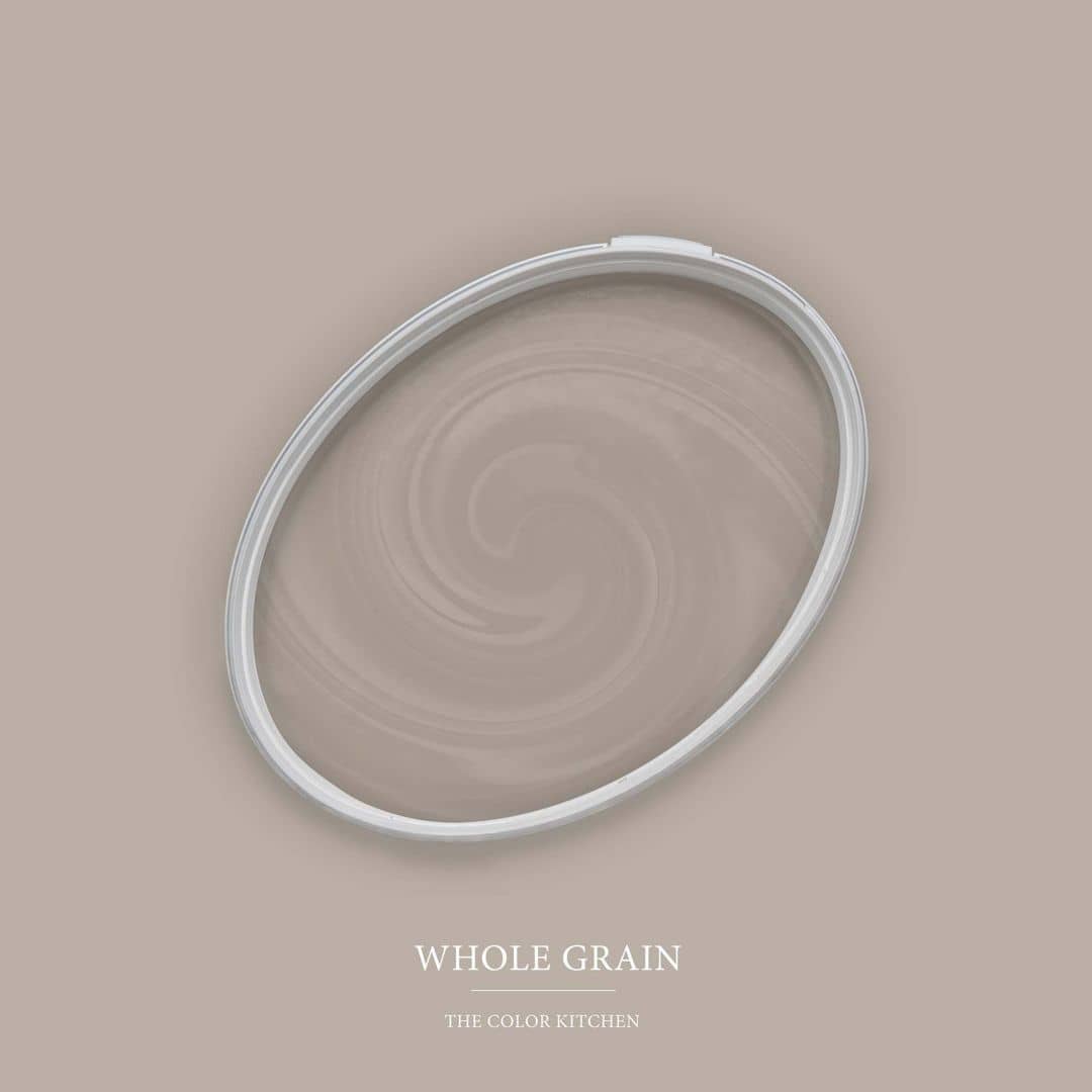 Kaeppel Taupe Wandfarbe seidenmatt I Whole Grain | Atmosphäre zurückhaltender Eleganz schaffend | THE COLOR KITCHEN