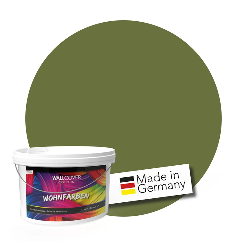 Kaeppel Grün Wandfarbe matt | Innenfarbe in Top-Qualität | Raumharmonie schaffend Wochenangebot