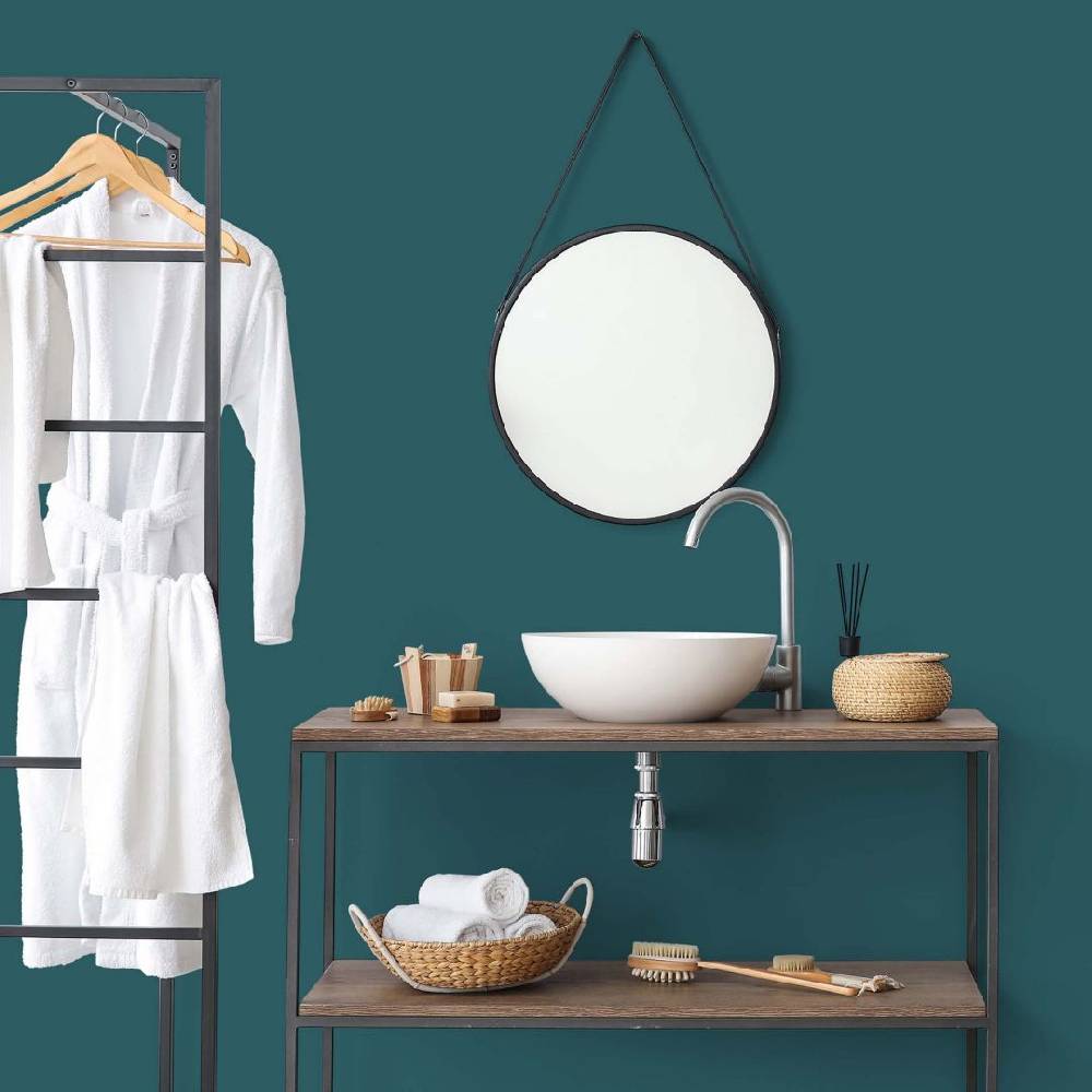 Kaeppel Grün Wandfarbe seidenmatt I Specific Spirulina | Raumharmonie schaffend | THE COLOR KITCHEN Begrenzte Freigabe