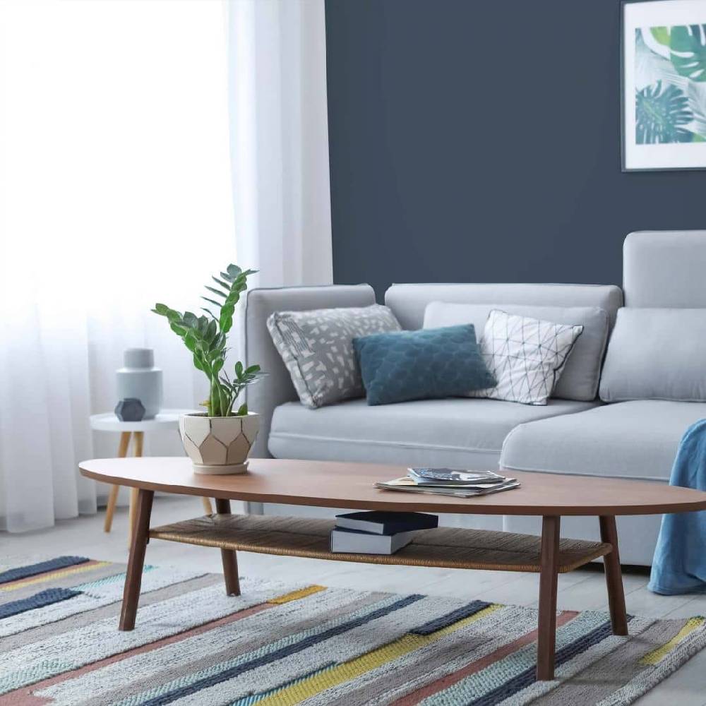 Kaeppel Blau Wandfarbe seidenmatt I Blooming Blueberry | mit beruhigender Wirkung | THE COLOR KITCHEN Letzte 2 Tage