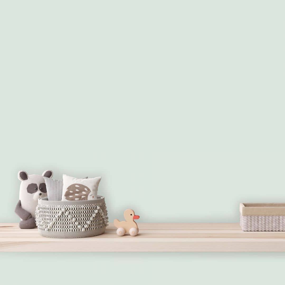 Kaeppel Grün Wandfarbe seidenmatt I Perky Peppermint | Raumharmonie schaffend | THE COLOR KITCHEN Zeitbegrenzte Promotion