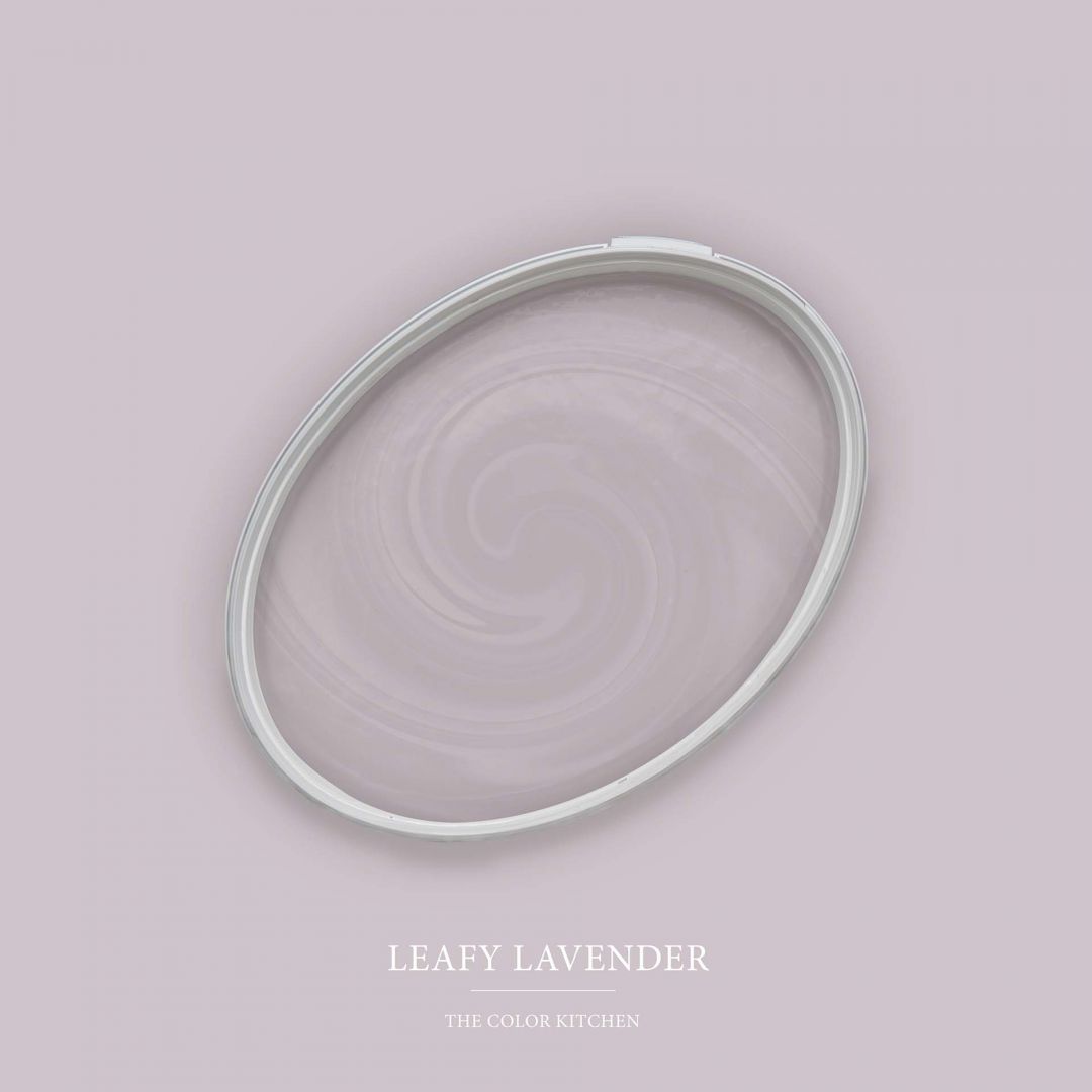 Kaeppel Violett Wandfarbe seidenmatt I Leafy Lavender | vitalisierender Raumcharakter | THE COLOR KITCHEN