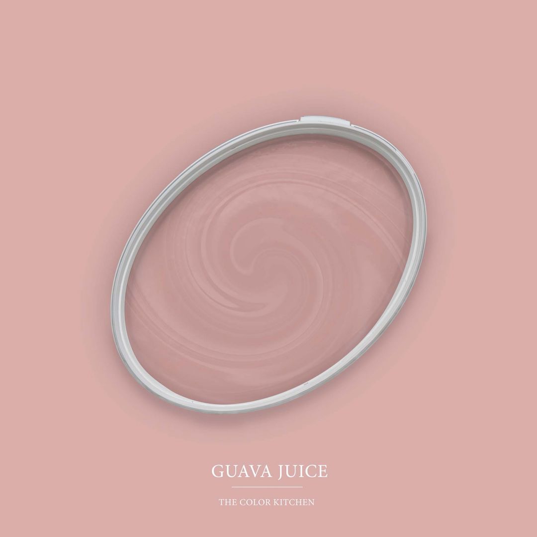 Kaeppel Rosa Wandfarbe seidenmatt I Guava Juice | beruhigende und einladende Atmosphäre | THE COLOR KITCHEN