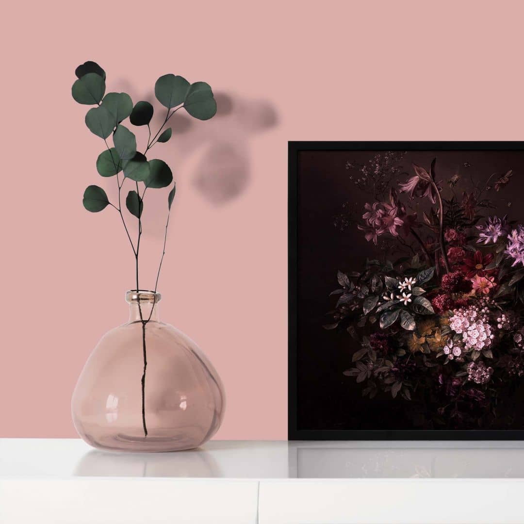 Kaeppel Rosa Wandfarbe seidenmatt I Guava Juice | beruhigende und einladende Atmosphäre | THE COLOR KITCHEN Sonderangebot der Fabrik