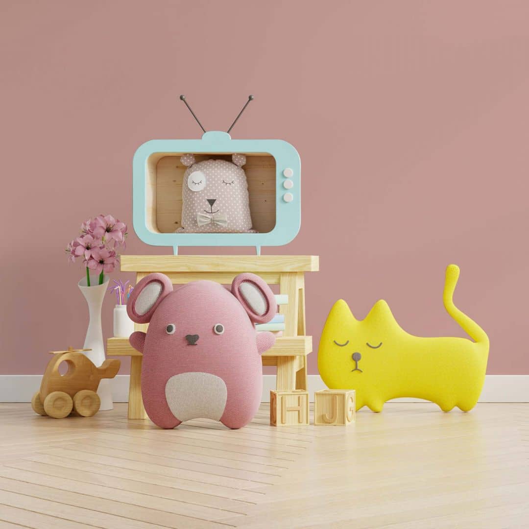 Kaeppel Rosa Wandfarbe seidenmatt I Guava Juice | beruhigende und einladende Atmosphäre | THE COLOR KITCHEN Sonderangebot der Fabrik