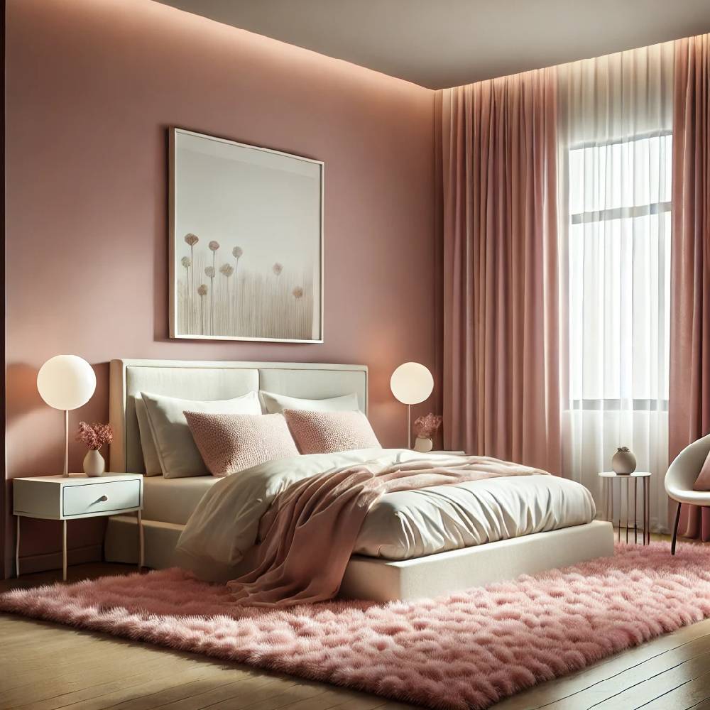 Kaeppel Rosa Wandfarbe seidenmatt I Guava Juice | beruhigende und einladende Atmosphäre | THE COLOR KITCHEN Sonderangebot der Fabrik