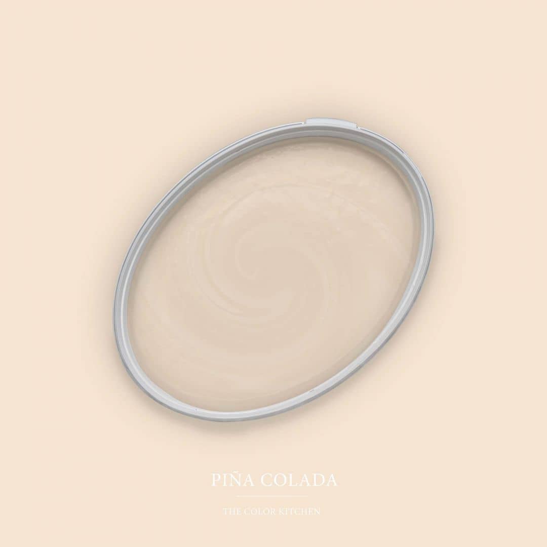 Kaeppel Beige Wandfarbe seidenmatt I Piña Colada | Raum öffnend und beruhigend | THE COLOR KITCHEN