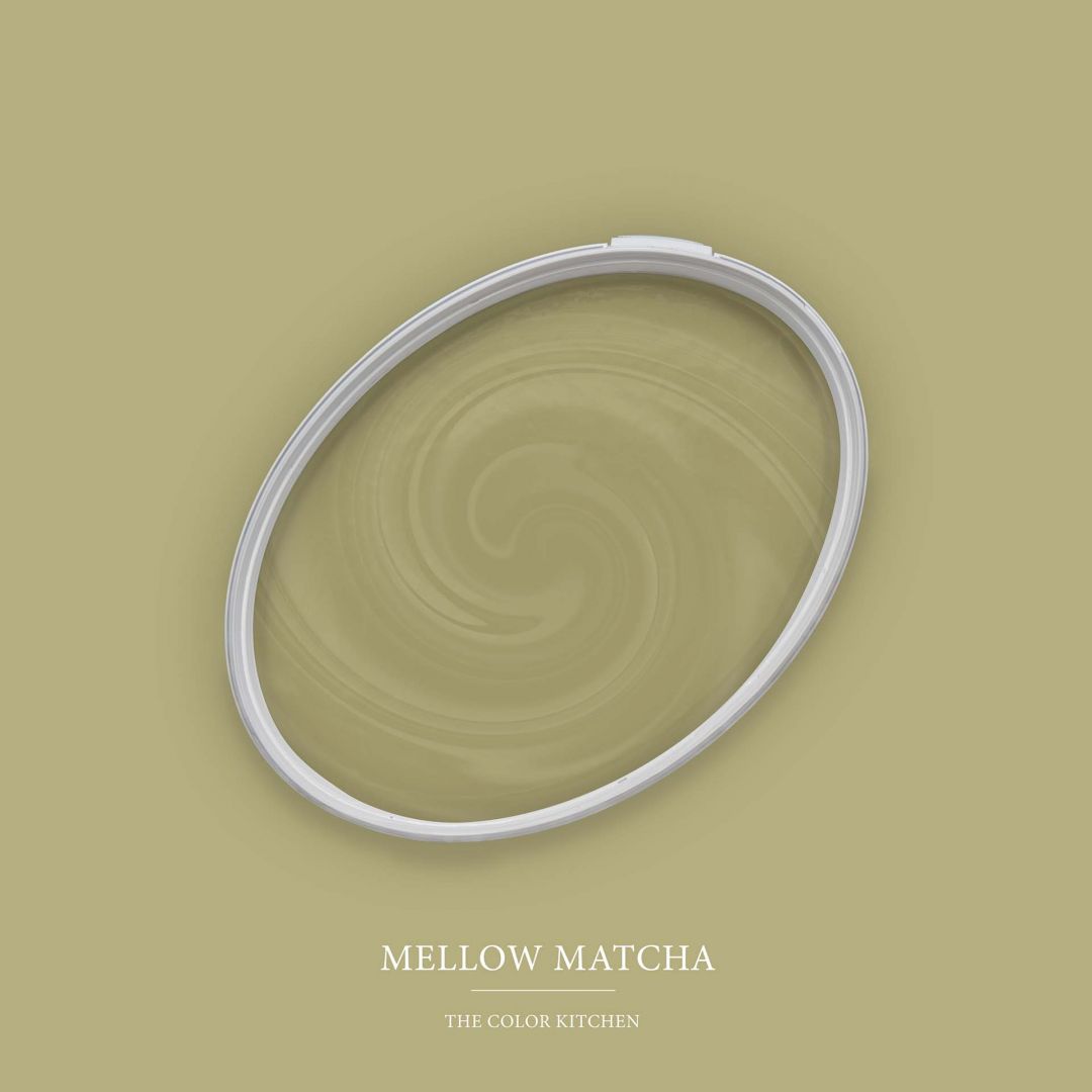 Kaeppel Grün Wandfarbe seidenmatt I Mellow Matcha | Raumharmonie schaffend | THE COLOR KITCHEN