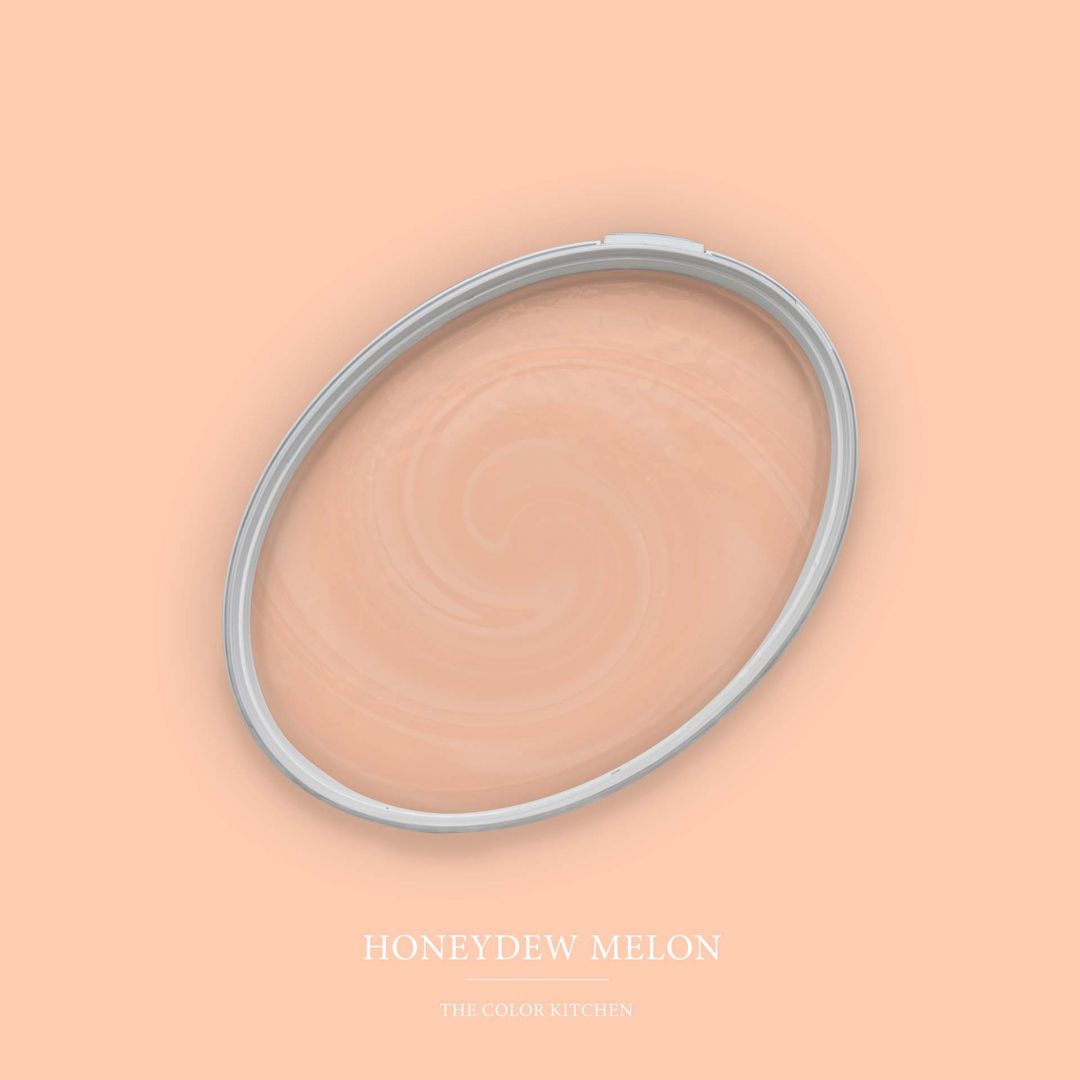 Kaeppel Rosa Wandfarbe seidenmatt I Honeydew Melon | beruhigende und einladende Atmosphäre | THE COLOR KITCHEN