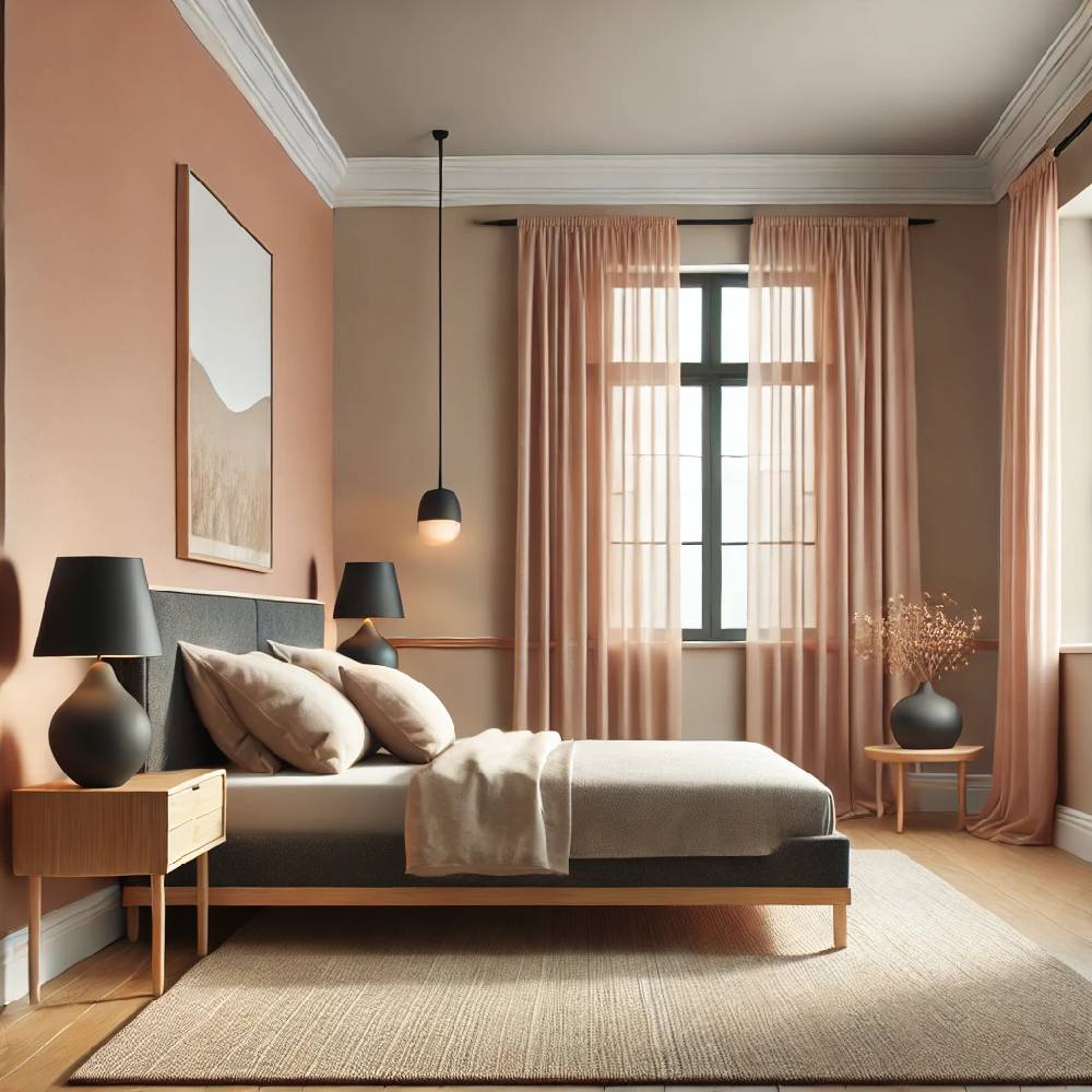 Kaeppel Rosa Wandfarbe seidenmatt I Honeydew Melon | beruhigende und einladende Atmosphäre | THE COLOR KITCHEN Riesige Rabatte