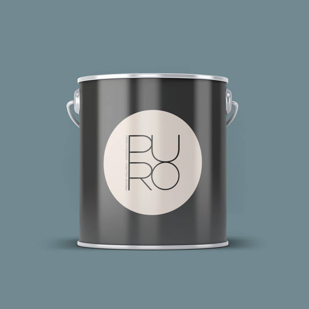 Kaeppel Premium Wandfarbe Blau Grün - Tuchmatte Innenwandfarbe - PURO c3011 bluish petrol