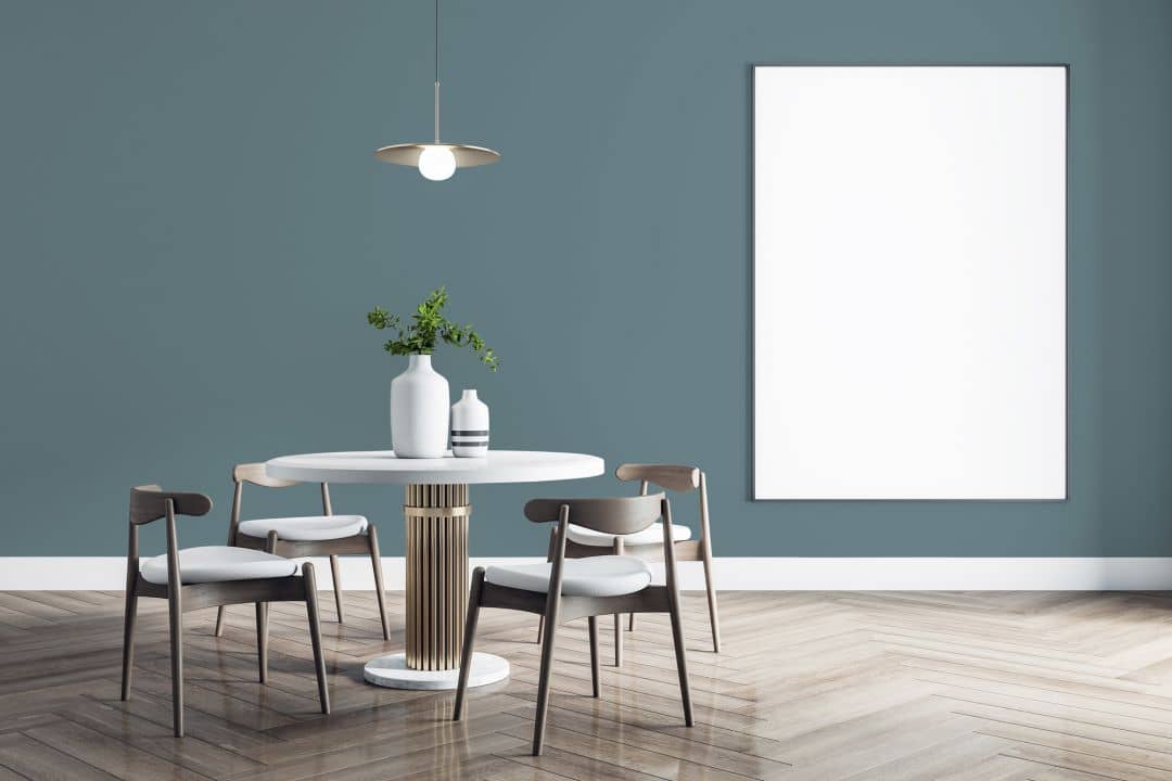 Kaeppel Premium Wandfarbe Blau Grün - Tuchmatte Innenwandfarbe - PURO c3011 bluish petrol Kostenloser Versand international