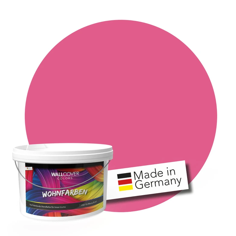 Kaeppel Pink Wandfarbe matt | Innenfarbe in Top-Qualität | verspielt und fröhlicher Charakter Fabrikladen