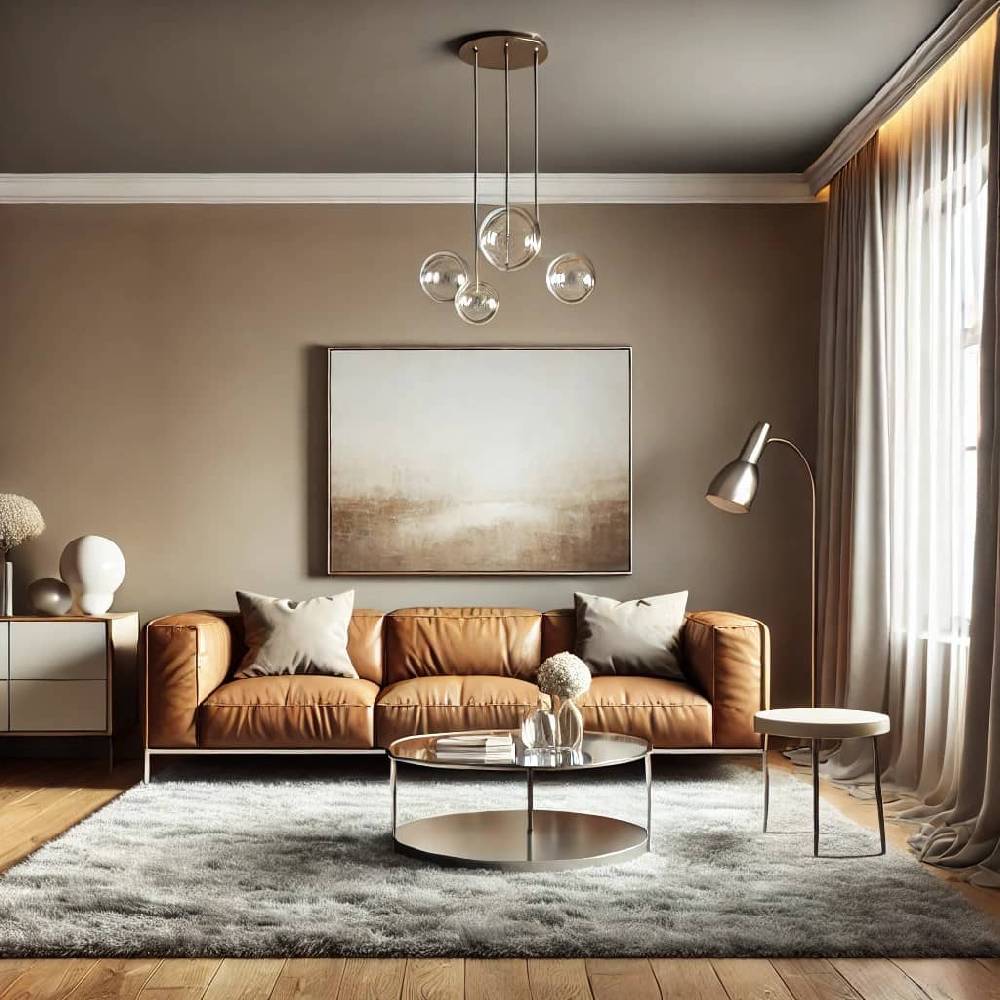 Kaeppel Taupe Wandfarbe seidenmatt I Pumpkin Seed | Atmosphäre zurückhaltender Eleganz schaffend | THE COLOR KITCHEN zollfrei