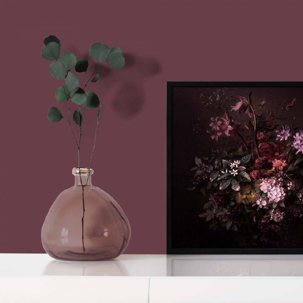 Kaeppel Rot Wandfarbe seidenmatt I Red Wine | leidenschaftlich und voller Energie | THE COLOR KITCHEN Auslauf