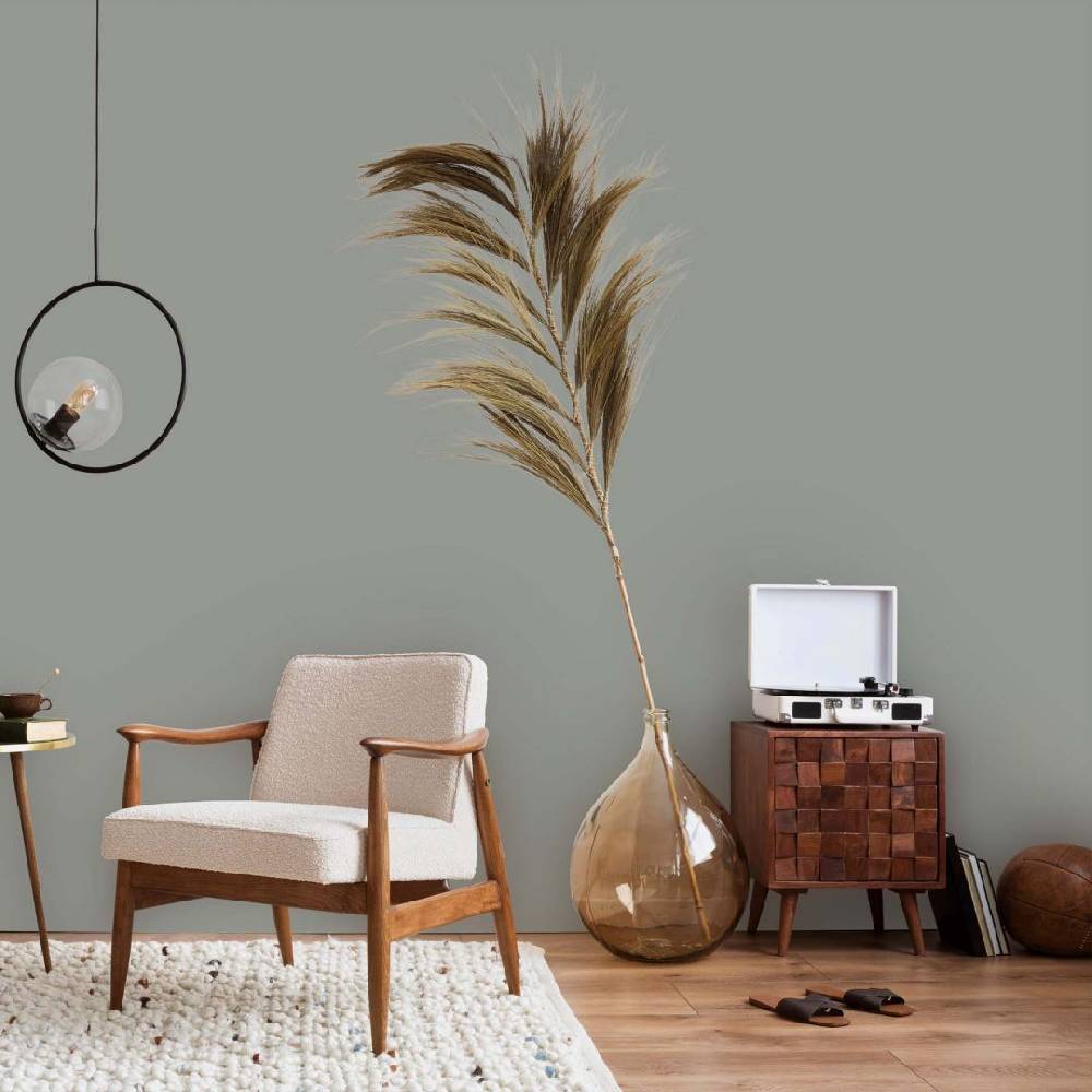 Kaeppel Grau Wandfarbe seidenmatt I Original Oregano | elegante, moderne Atmosphäre schaffend | THE COLOR KITCHEN Verkauf
