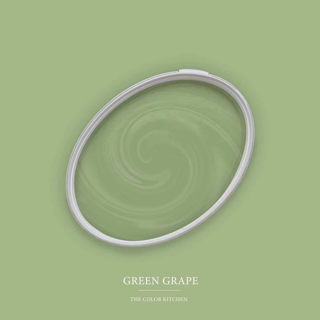 Kaeppel Grün Wandfarbe seidenmatt I Green Grape | Raumharmonie schaffend | THE COLOR KITCHEN