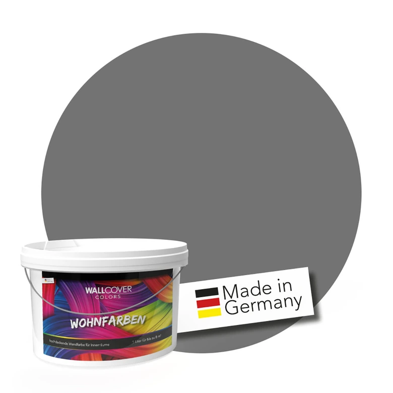 Kaeppel Grau Wandfarbe matt | Innenfarbe in Top-Qualität | elegante, moderne Atmosphäre schaffend Meist gekauft