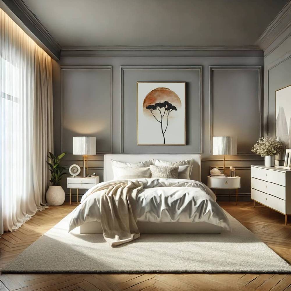 Kaeppel Grau Wandfarbe matt | Innenfarbe in Top-Qualität | elegante, moderne Atmosphäre schaffend Meist gekauft