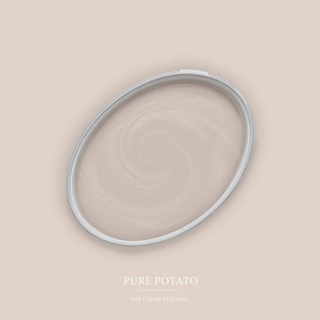 Kaeppel Beige Wandfarbe seidenmatt I Pure Potato | Raum öffnend und beruhigend | THE COLOR KITCHEN