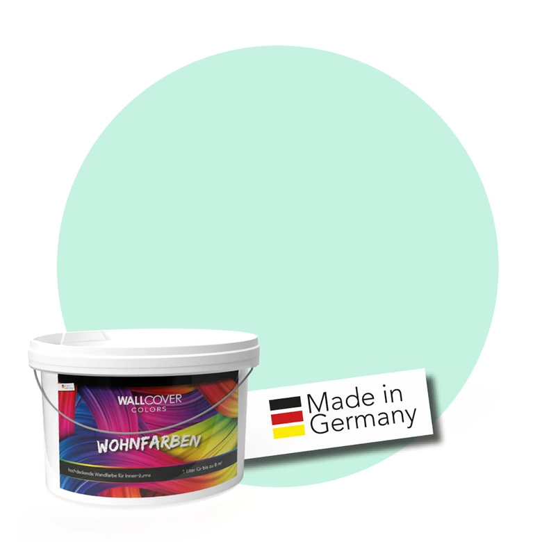Kaeppel Mint Wandfarbe matt | Innenfarbe in Top-Qualität | Raumharmonie schaffend Fabrikpreis