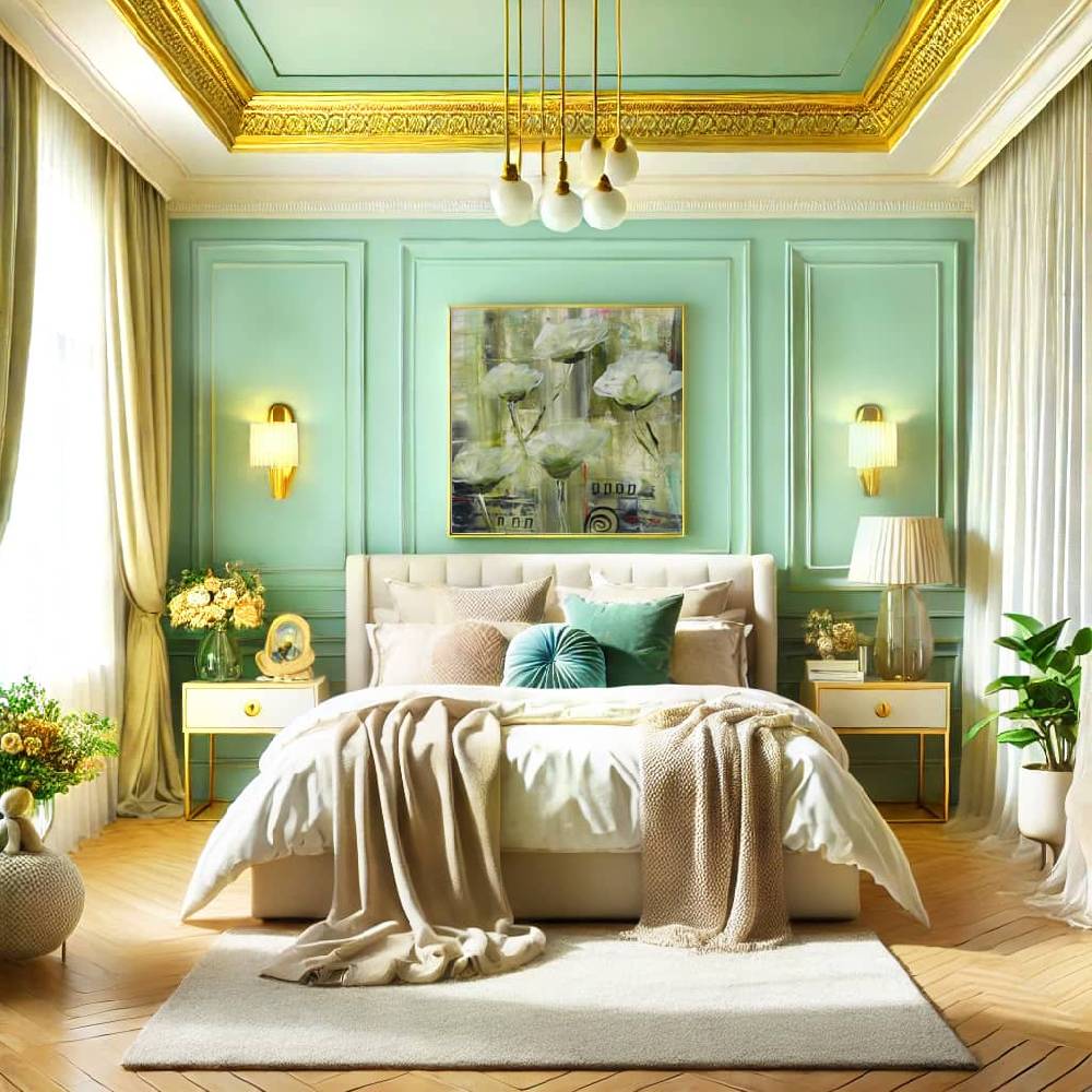 Kaeppel Mint Wandfarbe matt | Innenfarbe in Top-Qualität | Raumharmonie schaffend Fabrikpreis